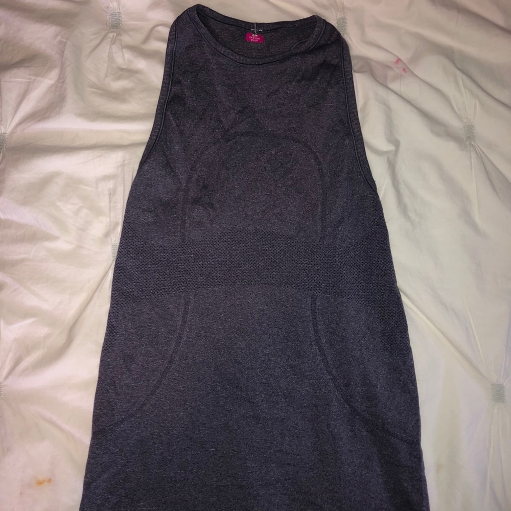 High Neck Lululemon tank top